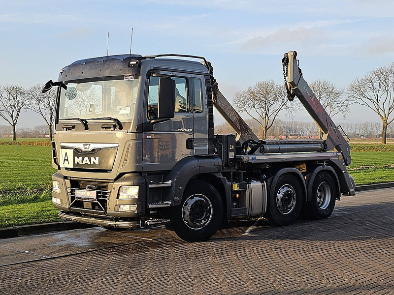 MAN 26.430 TGS 6X2/4 MEILLER AK16T - Camión portacontenedor de cadenas: foto 2 MAN 26.430 TGS 6X2/4 MEILLER AK16T - Camión portacontenedor de cadenas: foto 2