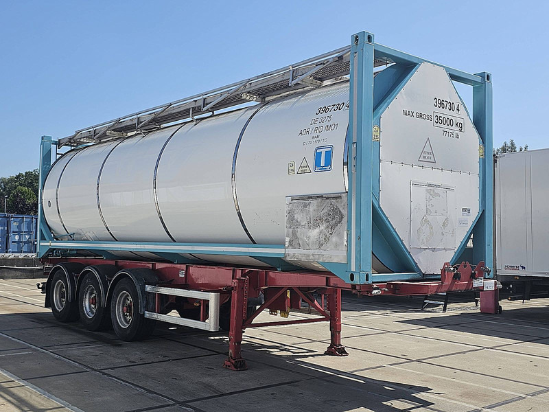 ROHR SA 39/L ATL tankcontainer chass - Semirremolque portacontenedore/ Intercambiable: foto 3 ROHR SA 39/L ATL tankcontainer chass - Semirremolque portacontenedore/ Intercambiable: foto 3