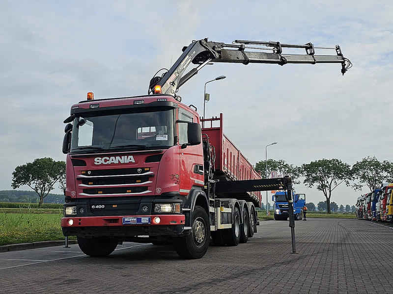 Scania G400 8X4*4 HIAB 211EP-3 - Camión volquete, Camión grúa: foto 1 Scania G400 8X4*4 HIAB 211EP-3 - Camión volquete, Camión grúa: foto 1