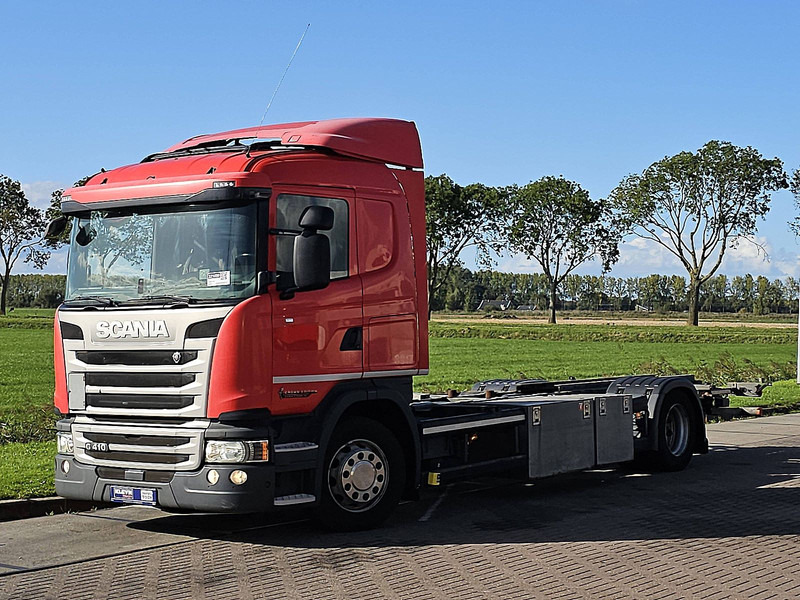 Scania G410 4X2 RETARDER WB550 - Camión portacontenedore/ Intercambiable: foto 2 Scania G410 4X2 RETARDER WB550 - Camión portacontenedore/ Intercambiable: foto 2