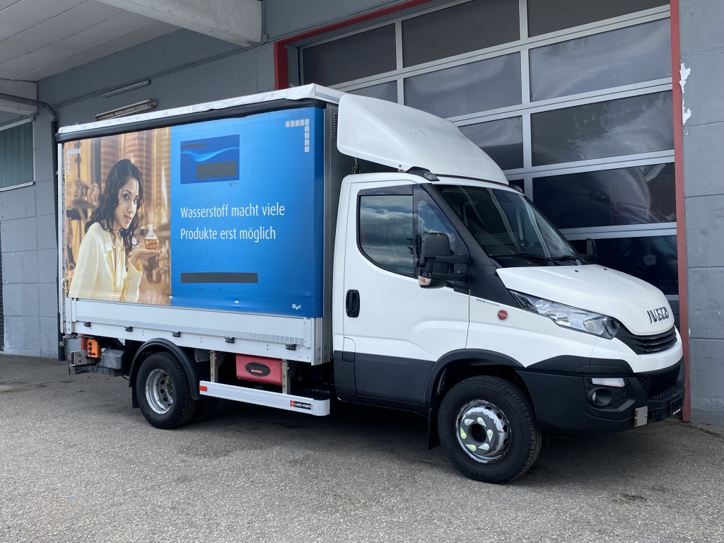 Furgoneta con lona Iveco Daily 65C21 3,6m P+P+LBW Klima Automat. Webasto: foto 8