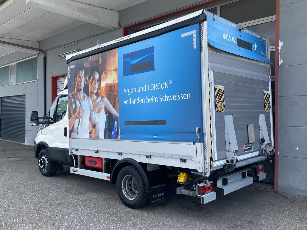 Furgoneta con lona Iveco Daily 65C21 3,6m P+P+LBW Klima Automat. Webasto: foto 9