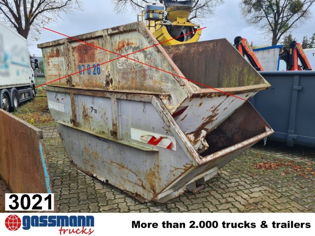 Absetzcontainer ca. 7m³ offen - Contenedor de cadenas: foto 1 Absetzcontainer ca. 7m³ offen - Contenedor de cadenas: foto 1