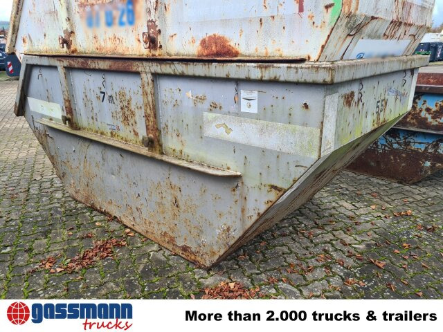 Absetzcontainer ca. 7m³ offen - Contenedor de cadenas: foto 5 Absetzcontainer ca. 7m³ offen - Contenedor de cadenas: foto 5