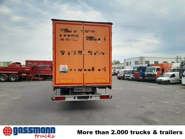 Ackermann PS-F 9/10.6 E SPS, Edscha-Verdeck - Semirremolque plataforma/ Caja abierta: foto 2 Ackermann PS-F 9/10.6 E SPS, Edscha-Verdeck - Semirremolque plataforma/ Caja abierta: foto 2