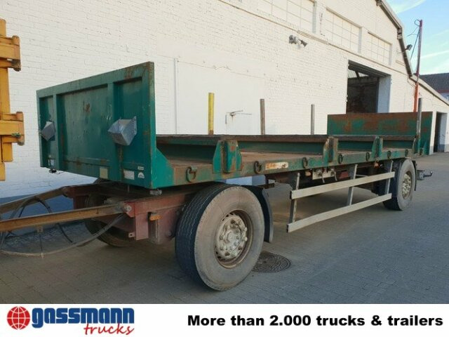 Anhänger Pritsche Plateau, Rungen, 3x vorh. - Remolque plataforma/ Caja abierta: foto 3 Anhänger Pritsche Plateau, Rungen, 3x vorh. - Remolque plataforma/ Caja abierta: foto 3