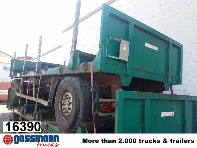 Anhänger Pritsche Plateau, Rungen, 3x vorh. ! - Remolque plataforma/ Caja abierta: foto 1 Anhänger Pritsche Plateau, Rungen, 3x vorh. ! - Remolque plataforma/ Caja abierta: foto 1