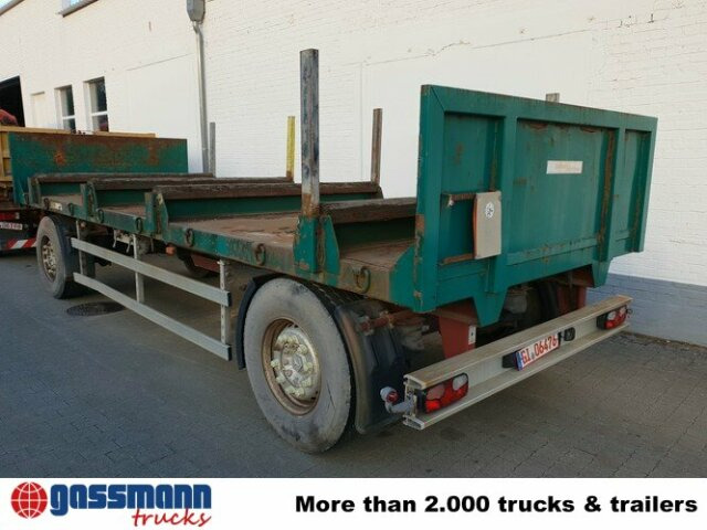 Anhänger Pritsche Plateau, Rungen, 3x vorh. - Remolque plataforma/ Caja abierta: foto 2 Anhänger Pritsche Plateau, Rungen, 3x vorh. - Remolque plataforma/ Caja abierta: foto 2