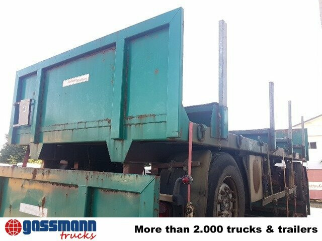 Anhänger Pritsche Plateau, Rungen, 3x vorh. ! - Remolque plataforma/ Caja abierta: foto 2 Anhänger Pritsche Plateau, Rungen, 3x vorh. ! - Remolque plataforma/ Caja abierta: foto 2