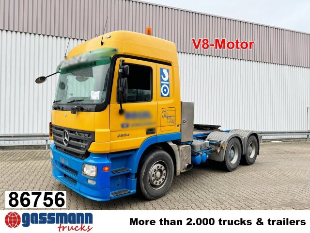 Mercedes-Benz Actros 2654 LS 6x4, Retarder, Hydraulik, 100T, - Cabeza tractora: foto 1 Mercedes-Benz Actros 2654 LS 6x4, Retarder, Hydraulik, 100T, - Cabeza tractora: foto 1