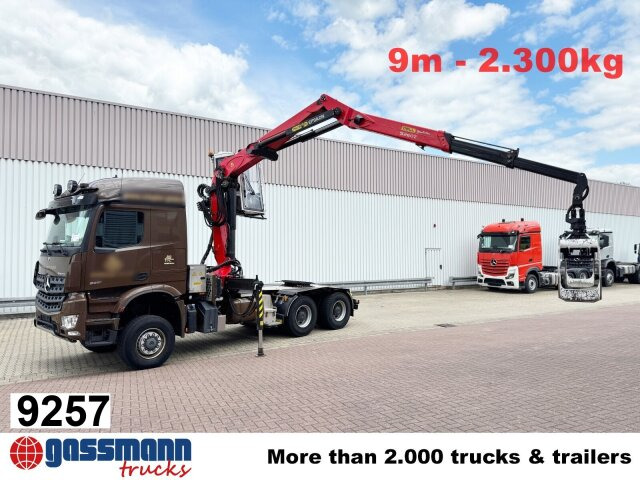 Mercedes-Benz Arocs 3351 LS 6x6, Grounder, MirrorCam, Navi, - Cabeza tractora: foto 1 Mercedes-Benz Arocs 3351 LS 6x6, Grounder, MirrorCam, Navi, - Cabeza tractora: foto 1