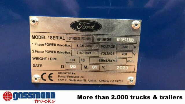 Diesel Generator FDT10500SE, 3x Vorhanden! - Generador industriale: foto 3 Diesel Generator FDT10500SE, 3x Vorhanden! - Generador industriale: foto 3