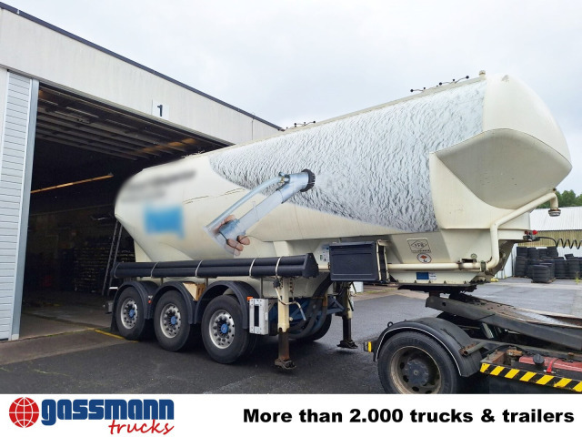 Feldbinder EUT 38.3-3, Liftachse, 3 Kammern, ca. 38.000l - Semirremolque silo: foto 2 Feldbinder EUT 38.3-3, Liftachse, 3 Kammern, ca. 38.000l - Semirremolque silo: foto 2