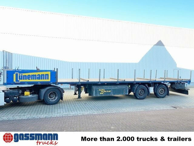 Semirremolque plataforma/ Caja abierta Fliegl SZS 290, Zwangsgelenkt: foto 7