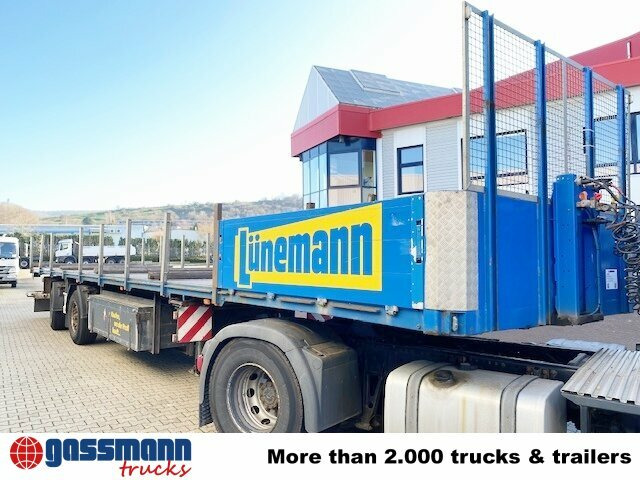 Semirremolque plataforma/ Caja abierta Fliegl SZS 290, Zwangsgelenkt: foto 10