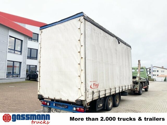 Remolque plataforma/ Caja abierta Fliegl TPS 118 Glastransporter, Edscha-Verdeck: foto 11 Remolque plataforma/ Caja abierta Fliegl TPS 118 Glastransporter, Edscha-Verdeck: foto 11