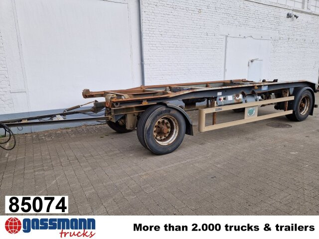 HKM G18 EL 5,0 Abrollanhänger - Remolque multilift/ Portacontenedores de cadenas: foto 1 HKM G18 EL 5,0 Abrollanhänger - Remolque multilift/ Portacontenedores de cadenas: foto 1