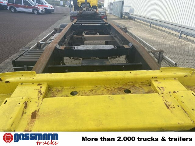 Remolque multilift/ Portacontenedores de cadenas Hüffermann HSA 18.70 Schlittenabroller: foto 6