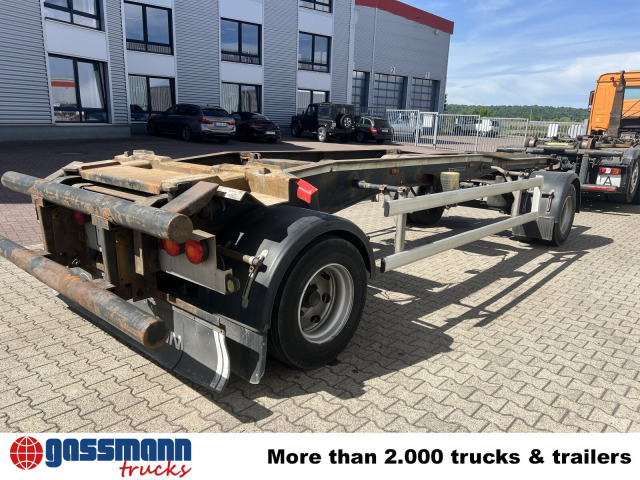 Remolque multilift/ Portacontenedores de cadenas Hüffermann HUEFFERMANN HSA 18.65 Schlittenabroller: foto 9