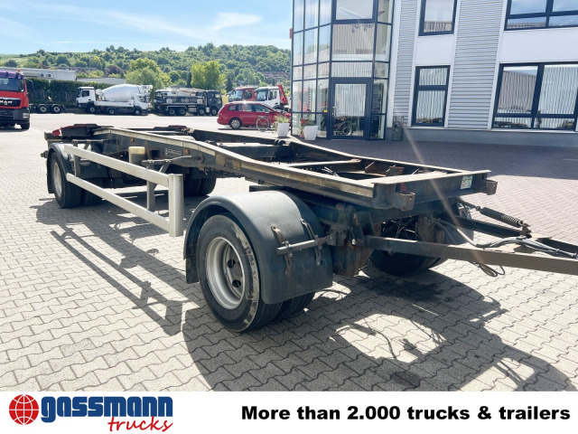 Remolque multilift/ Portacontenedores de cadenas Hüffermann HUEFFERMANN HSA 18.65 Schlittenabroller: foto 7