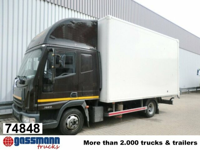Iveco EuroCargo 75 E 17/4,2, 6x VORHANDEN! - Camión caja cerrada: foto 1 Iveco EuroCargo 75 E 17/4,2, 6x VORHANDEN! - Camión caja cerrada: foto 1