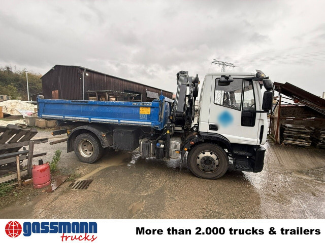 Iveco EuroCargo ML140E25K 4x2, EEV, Kran Hiab 077E-4 - Camión volquete, Camión grúa: foto 3 Iveco EuroCargo ML140E25K 4x2, EEV, Kran Hiab 077E-4 - Camión volquete, Camión grúa: foto 3