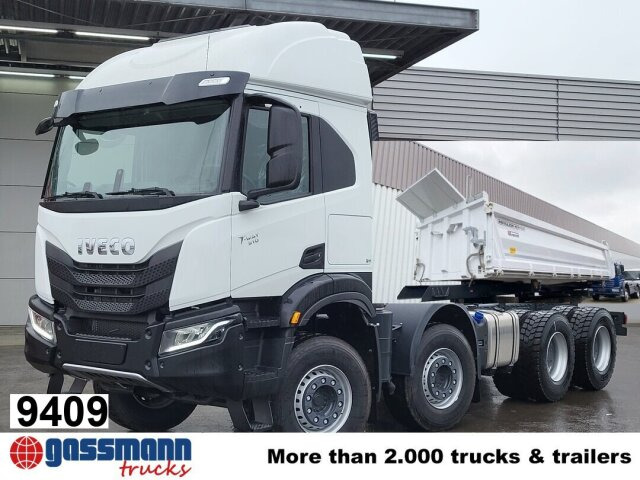 Iveco T-Way AT410T51/58 8x4, Retarder, 4x VORHANDEN! - Camión volquete: foto 1 Iveco T-Way AT410T51/58 8x4, Retarder, 4x VORHANDEN! - Camión volquete: foto 1