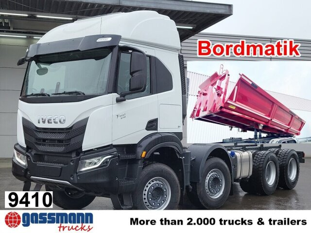 Iveco T-Way AT410T51/58 8x4, Retarder, Bordmatik, 4x - Camión volquete: foto 1 Iveco T-Way AT410T51/58 8x4, Retarder, Bordmatik, 4x - Camión volquete: foto 1