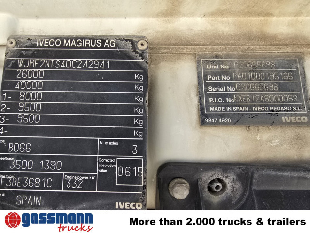 Iveco Trakker AD260T45W 6x6 mit Bordmatik - Camión volquete: foto 4 Iveco Trakker AD260T45W 6x6 mit Bordmatik - Camión volquete: foto 4