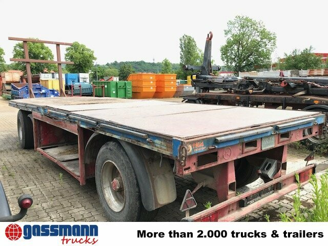 Kässbohrer V 12L - Remolque plataforma/ Caja abierta: foto 3 Kässbohrer V 12L - Remolque plataforma/ Caja abierta: foto 3