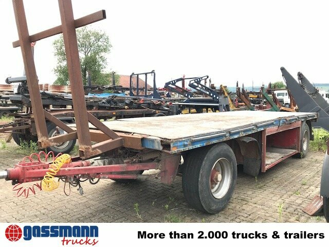 Kässbohrer V 12L - Remolque plataforma/ Caja abierta: foto 2 Kässbohrer V 12L - Remolque plataforma/ Caja abierta: foto 2