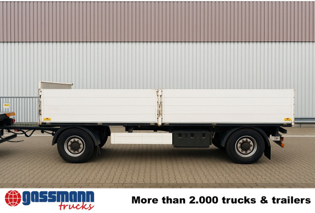 Krone AZP 18 Baustoffanhänger - Remolque plataforma/ Caja abierta: foto 4 Krone AZP 18 Baustoffanhänger - Remolque plataforma/ Caja abierta: foto 4