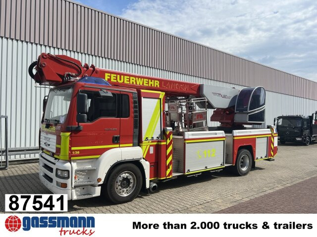 MAN TGA 18.350 4x2 Teleskopmast TM 32 Marte - Camión de bomberos: foto 1 MAN TGA 18.350 4x2 Teleskopmast TM 32 Marte - Camión de bomberos: foto 1