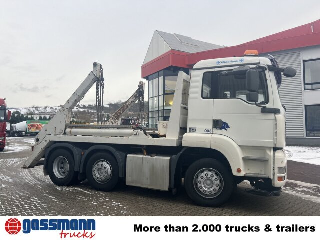 Camión portacontenedor de cadenas MAN TGA 26.360 6X2/4 BL, Vorlauf Lenk-Liftachse: foto 11