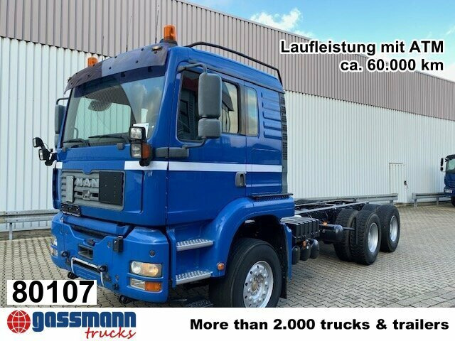 MAN TGA 26.480 6x4 FDLK, Winterdienstausstattung - Camión chasis: foto 1 MAN TGA 26.480 6x4 FDLK, Winterdienstausstattung - Camión chasis: foto 1