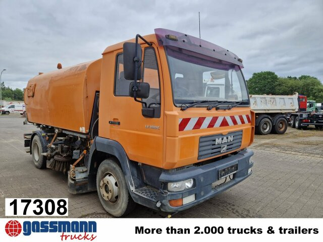 MAN TGL 12.180 , Bucher Kehrmaschine CF 50 - Barredora vial: foto 1 MAN TGL 12.180 , Bucher Kehrmaschine CF 50 - Barredora vial: foto 1