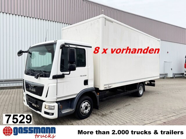MAN TGL 8.150/180 4x2 BL, Möbelkoffer mit Rolltor - Camión caja cerrada: foto 1 MAN TGL 8.150/180 4x2 BL, Möbelkoffer mit Rolltor - Camión caja cerrada: foto 1