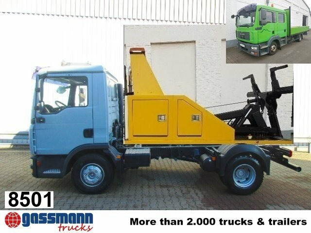 MAN TGL 8.180 4x2 BB, Falcom Hubbrille FAW 3000, - Grua de remolque autos: foto 1 MAN TGL 8.180 4x2 BB, Falcom Hubbrille FAW 3000, - Grua de remolque autos: foto 1