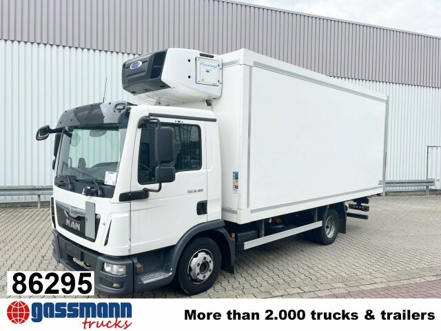 MAN TGL 8.180 4x2 BL, Kühlkoffer, Carrier Supra - Camión frigorífico: foto 1 MAN TGL 8.180 4x2 BL, Kühlkoffer, Carrier Supra - Camión frigorífico: foto 1