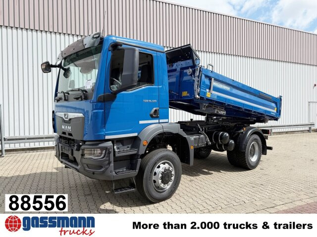 MAN TGM 18.320 4x4 BB CH, Navi, Meiller Trigenius - Camión volquete: foto 1 MAN TGM 18.320 4x4 BB CH, Navi, Meiller Trigenius - Camión volquete: foto 1