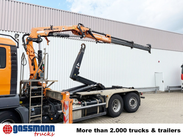 MAN TGS 28.440 6x2-4 BL, Lenk-/Liftachse, Kran Atlas - Camión multibasculante, Camión grúa: foto 2 MAN TGS 28.440 6x2-4 BL, Lenk-/Liftachse, Kran Atlas - Camión multibasculante, Camión grúa: foto 2