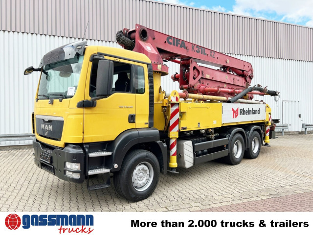 Camión bomba de hormigón MAN TGS 33.440 6X4 BB, Betonpumpe CIFA K31L XZ, 31m: foto 8