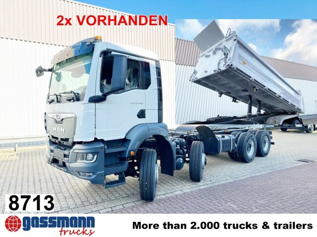 MAN TGS 35.480 8x6H BL CH, HydroDrive, Navi, Meiller - Camión volquete: foto 1 MAN TGS 35.480 8x6H BL CH, HydroDrive, Navi, Meiller - Camión volquete: foto 1