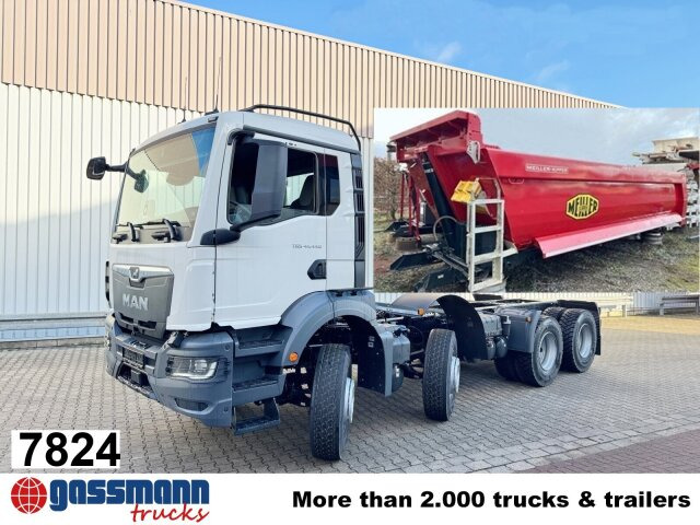 MAN TGS 41.440/480 8x4 BB, 5x VORHANDEN, Meiller - Dúmper: foto 1 MAN TGS 41.440/480 8x4 BB, 5x VORHANDEN, Meiller - Dúmper: foto 1