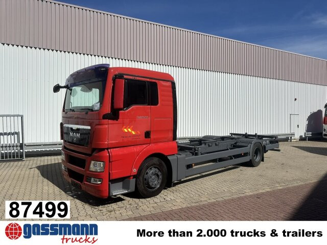 MAN TGX 18.360 4X2 LL, Fahrschule - Camión portacontenedore/ Intercambiable: foto 1 MAN TGX 18.360 4X2 LL, Fahrschule - Camión portacontenedore/ Intercambiable: foto 1