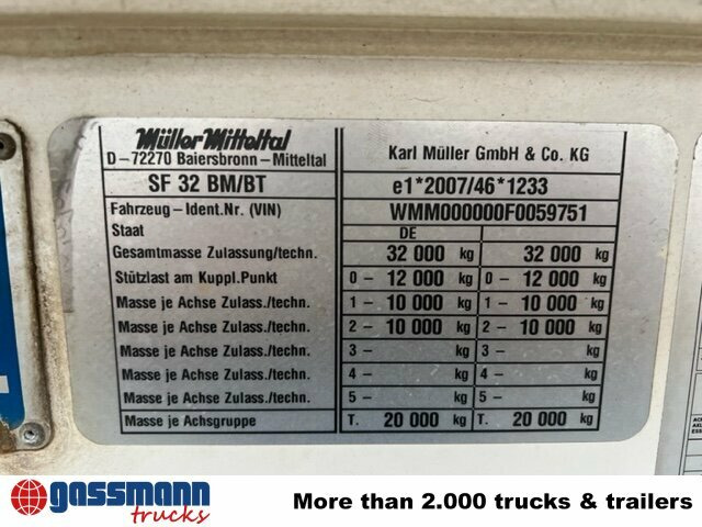 Semirremolque hormigonera MÜLLER MITTELTAL SF32, Liebherr Betonmischer: foto 9