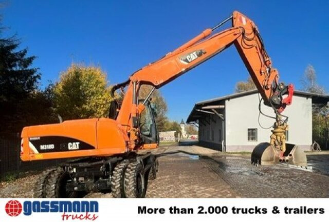 CAT M318D Mobilbagger - Maquinaria de construcción: foto 4 CAT M318D Mobilbagger - Maquinaria de construcción: foto 4