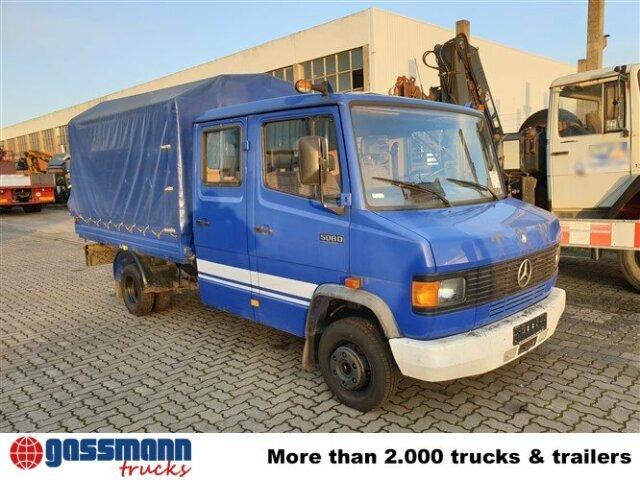 Camión caja abierta Mercedes-Benz 508 D 4x2 Doka, EX-THW: foto 8