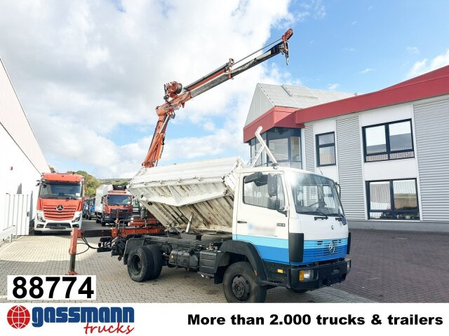 Mercedes-Benz 914 K 4x2, Kran Atlas 60.1, Funk - Camión volquete, Camión grúa: foto 1 Mercedes-Benz 914 K 4x2, Kran Atlas 60.1, Funk - Camión volquete, Camión grúa: foto 1