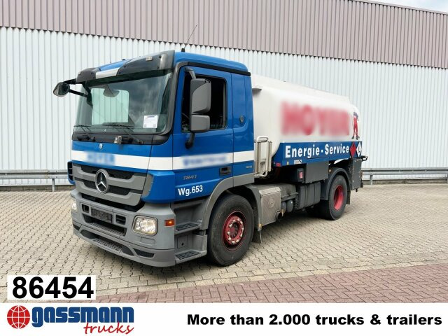 Mercedes-Benz Actros 1841 L 4x2, Esterer-Tankaufbau, 3 - Camión cisterna: foto 1 Mercedes-Benz Actros 1841 L 4x2, Esterer-Tankaufbau, 3 - Camión cisterna: foto 1